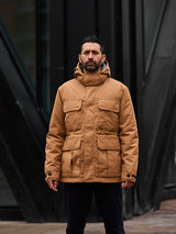 Prav is 6ft, has a 41" chest and wears a Large