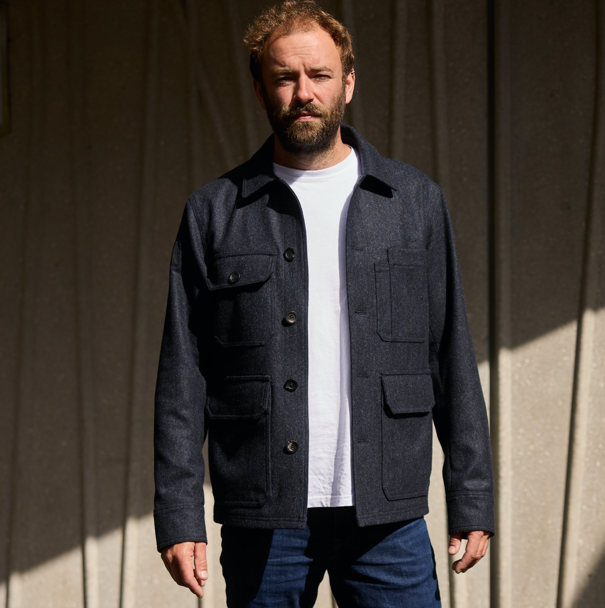 MERINO WOODLAND WORKERS JACKET – FRAHM Jacket
