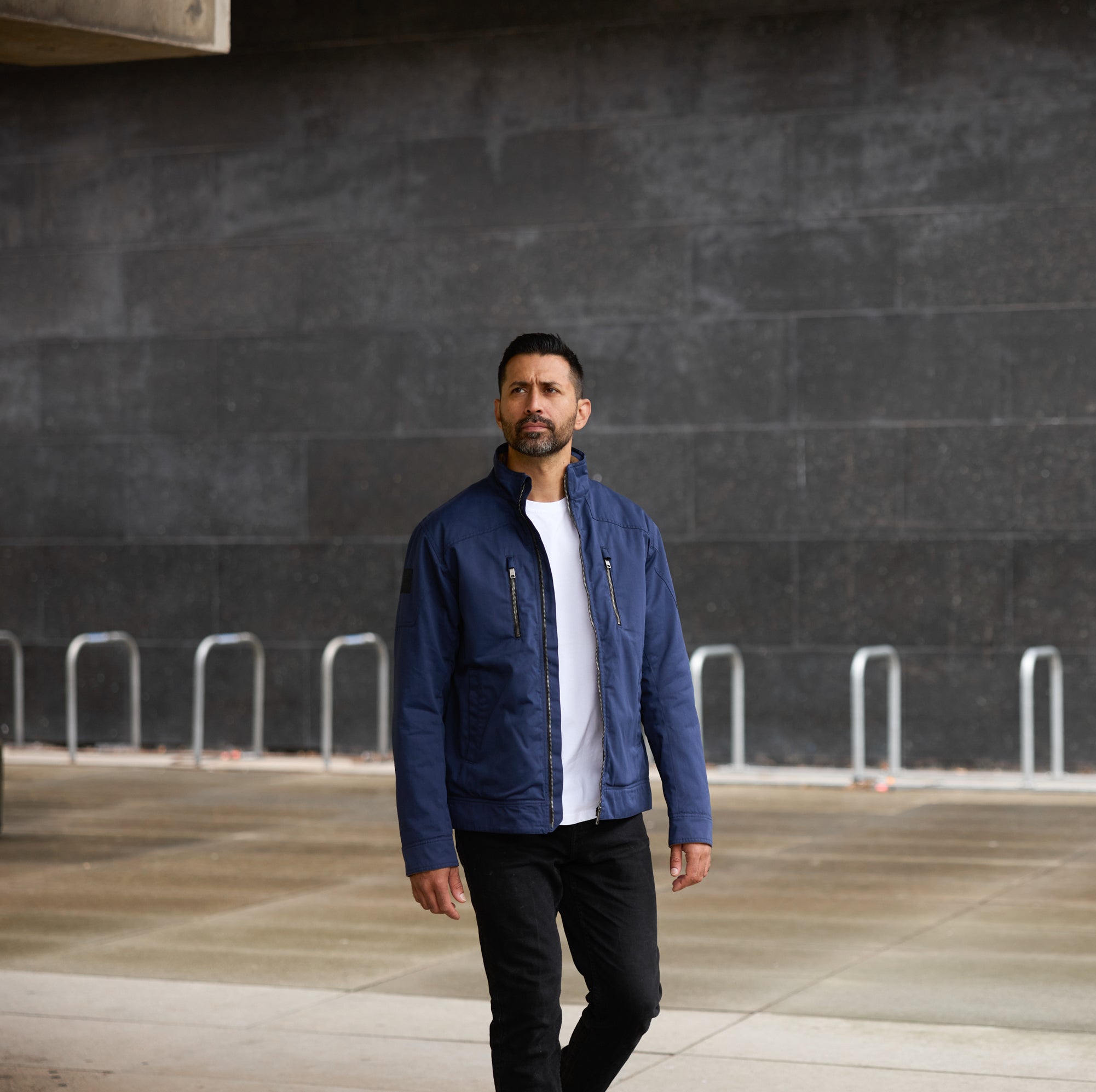 QUILTED HARRINGTON LAUNCH DETAIL – FRAHM Jacket