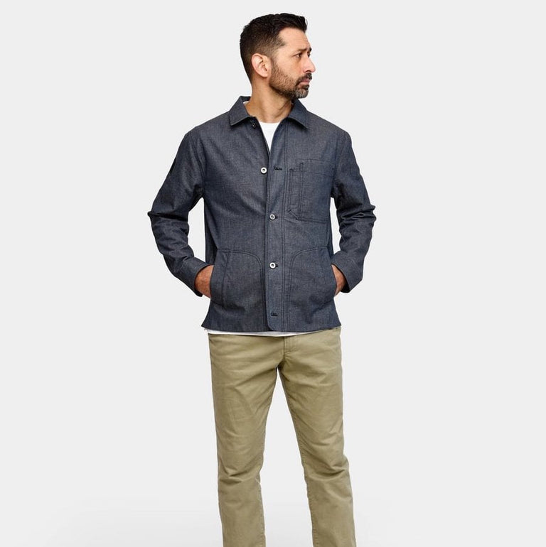 WAXED DENIM JACKET - IN DETAIL