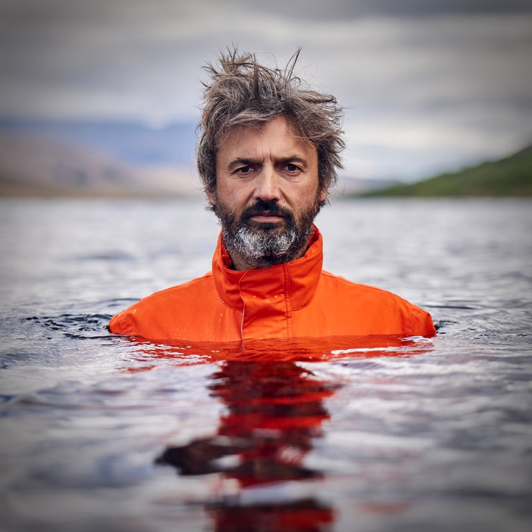 Man in water in FRAHM Jacket