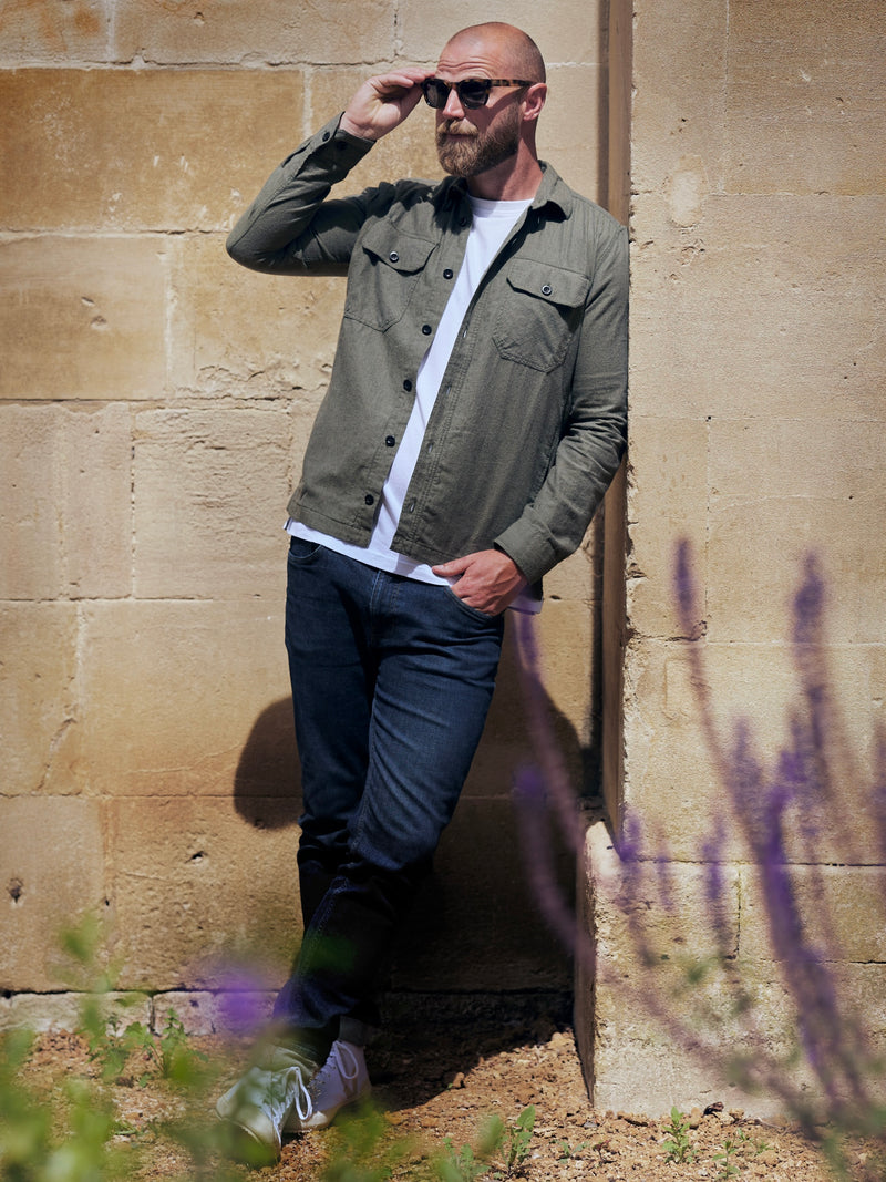 Flannel Work Shirt 2027 Sage Green