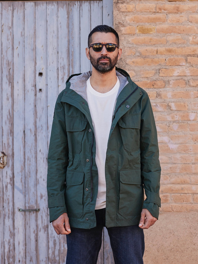 Twelve Pocket Parka Forest Green 2025