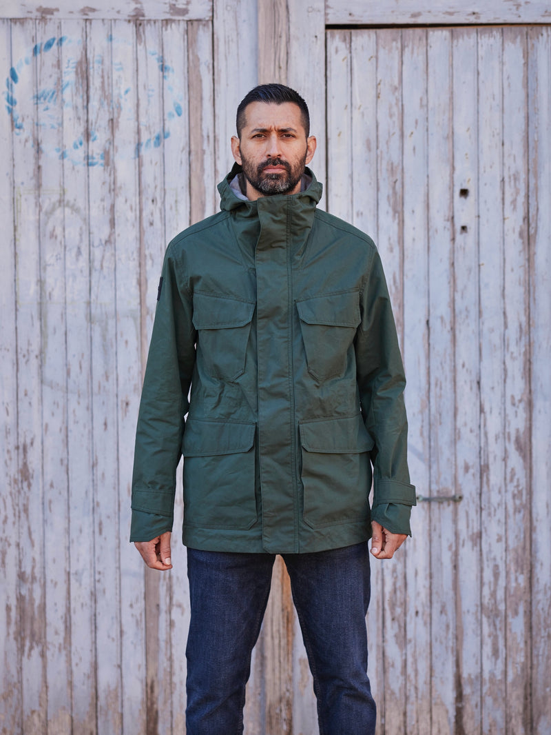 Twelve Pocket Parka Forest Green 2025