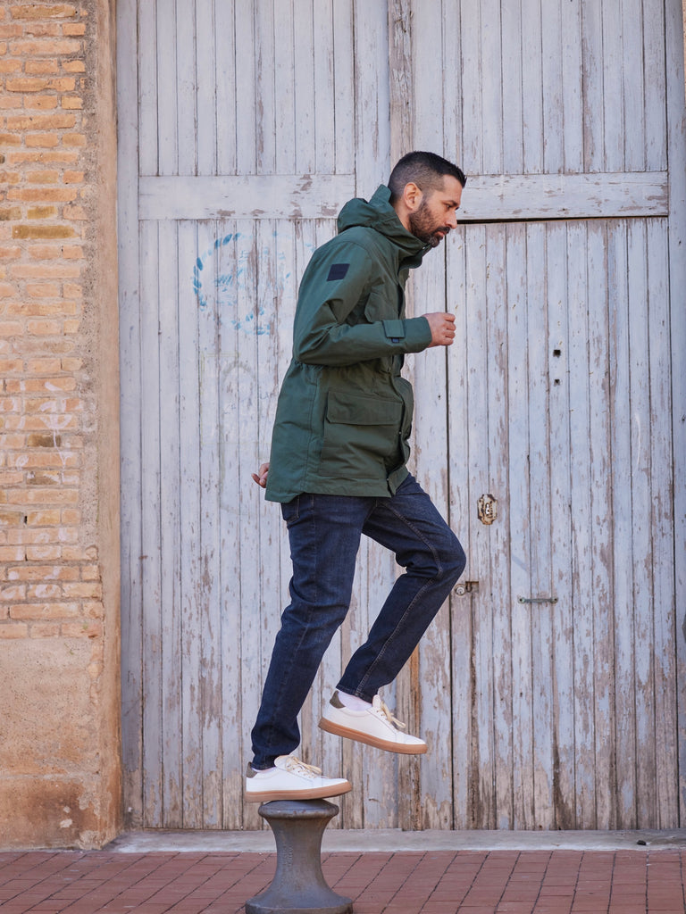 Twelve Pocket Parka Forest Green 2025