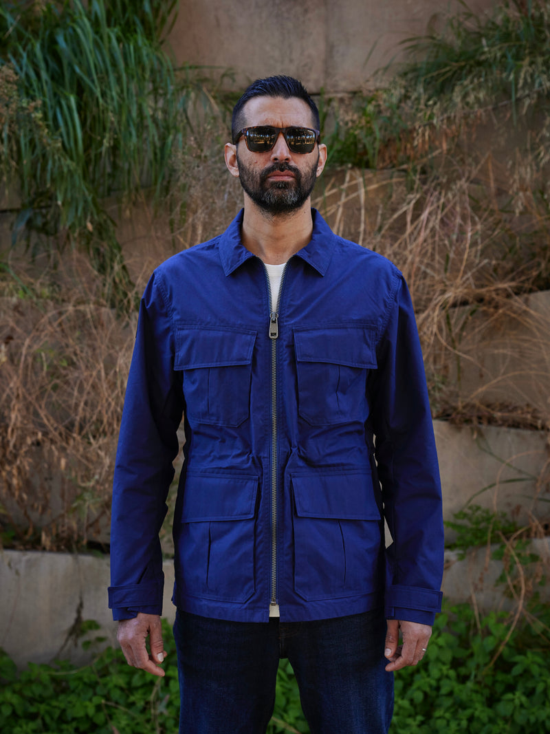 Jungle Utility Field Jacket Cobalt Blue