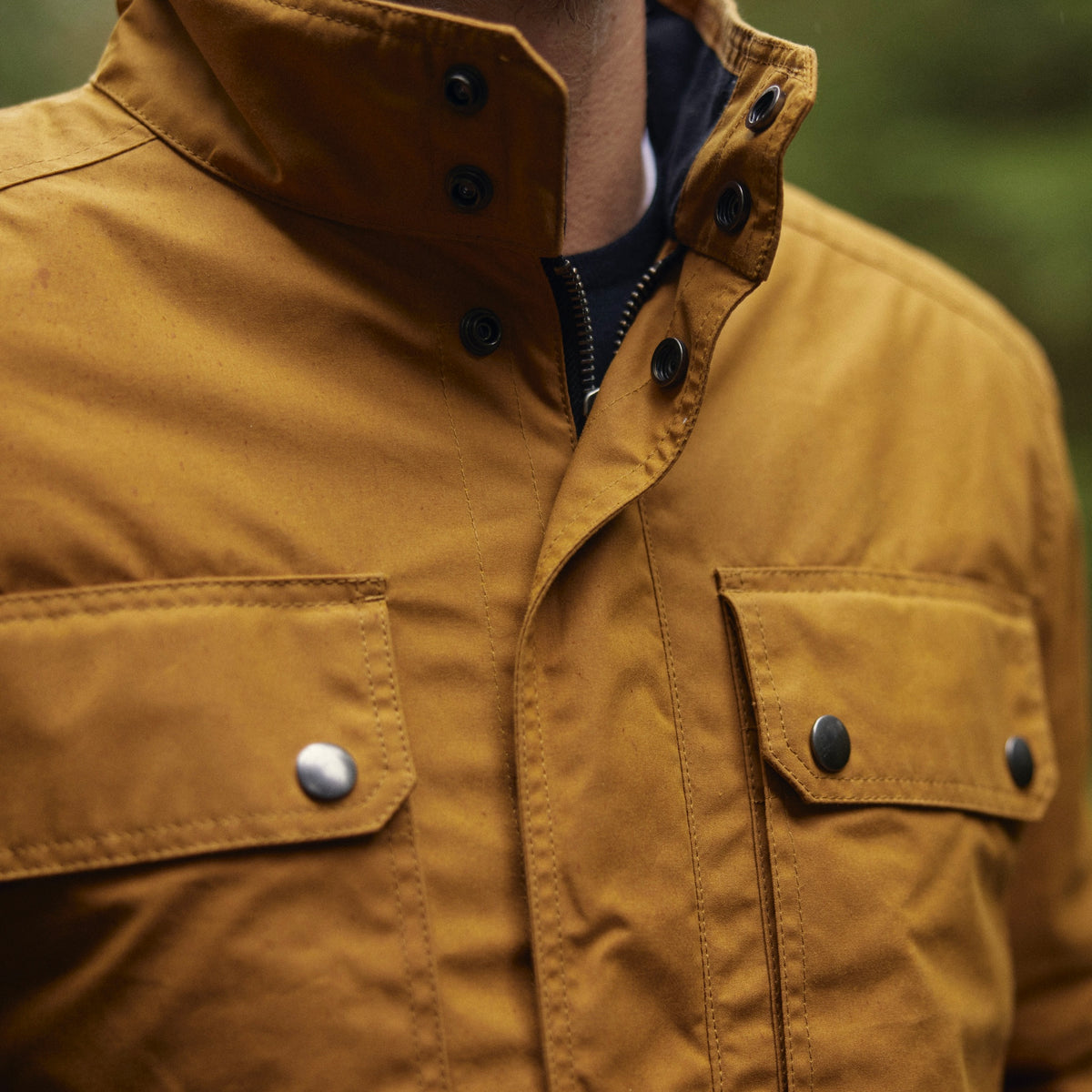 Waxed Quilted Field Jacket 2025