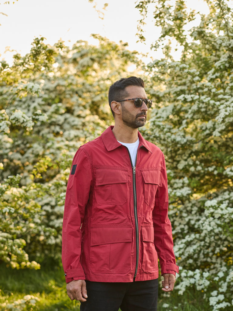 Jungle Utility Field Jacket Red Chilli