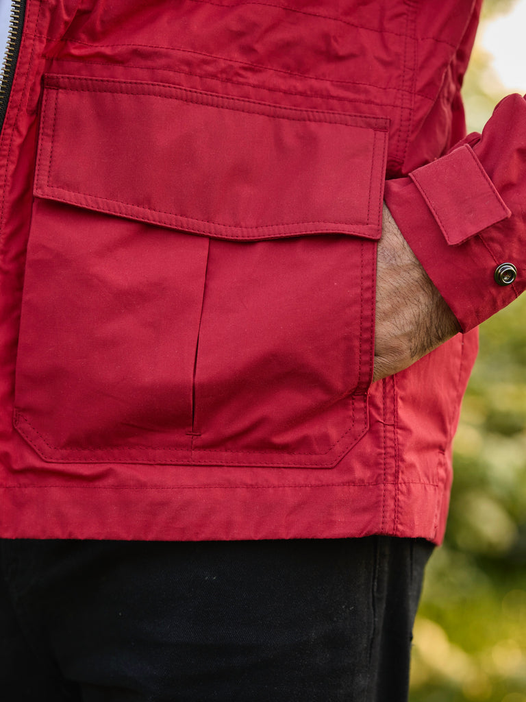 Jungle Utility Field Jacket Red Chilli