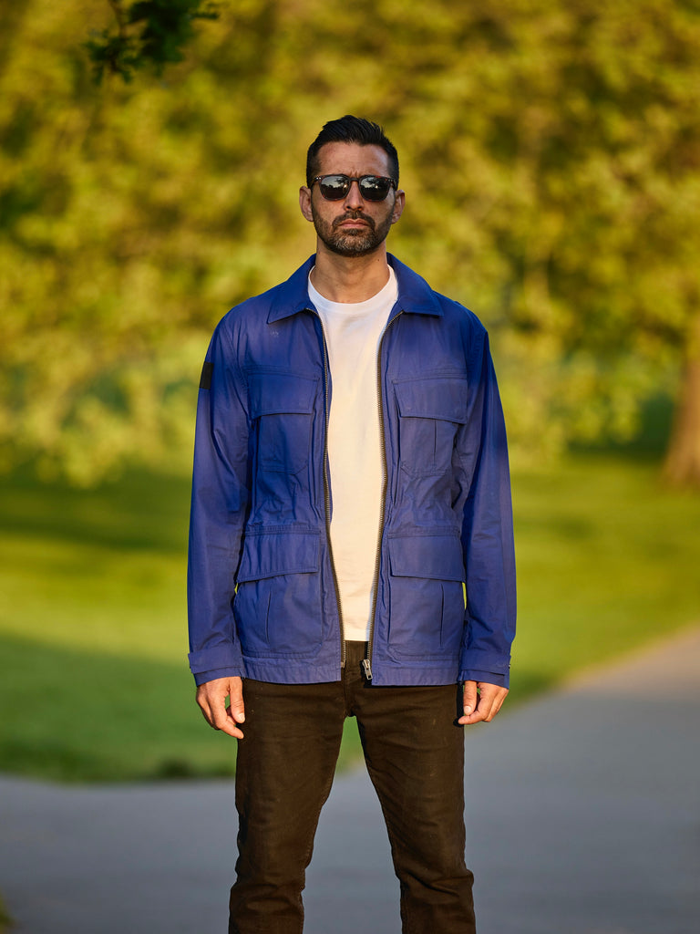 Jungle Utility Field Jacket Cobalt Blue
