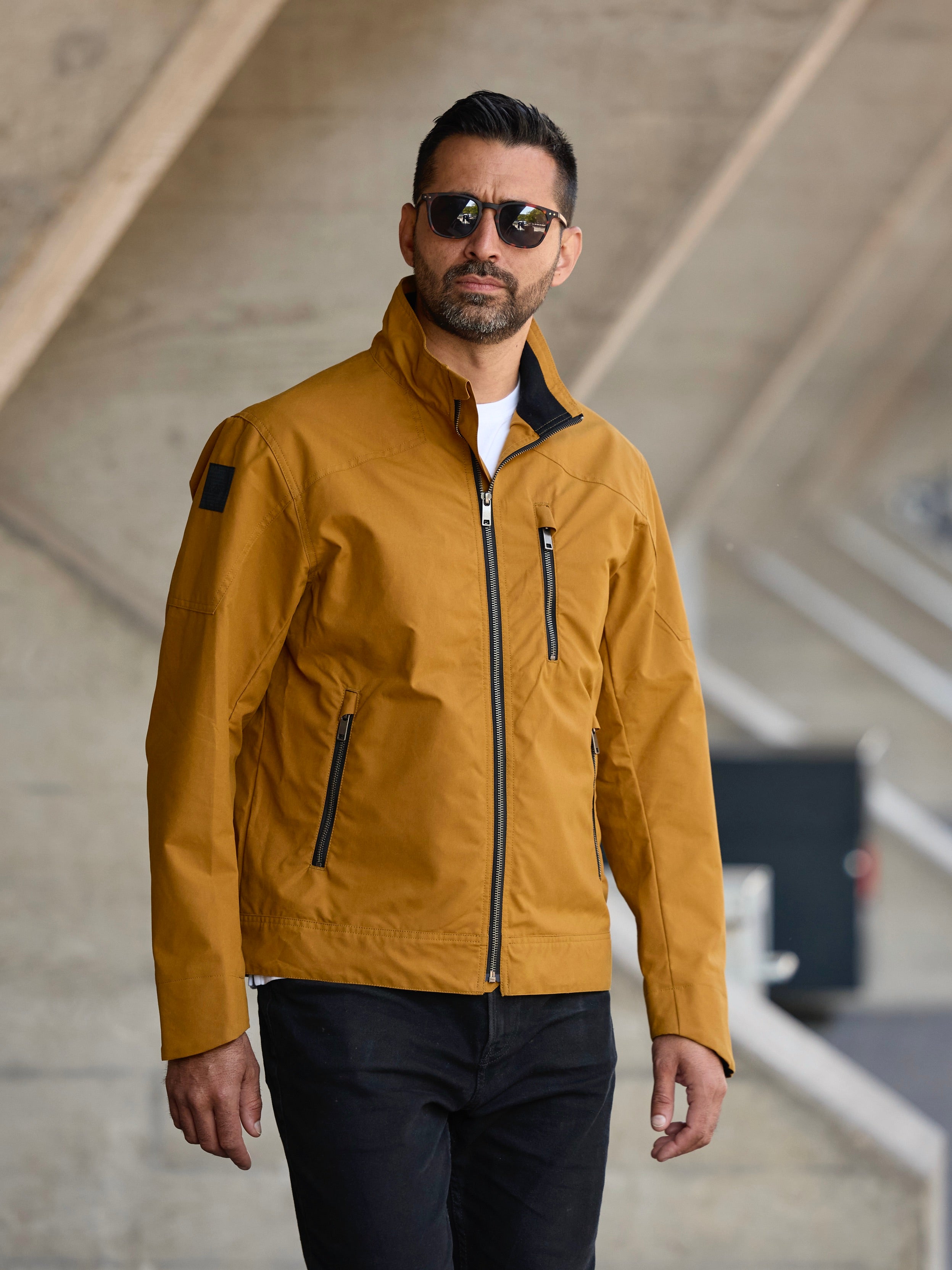 Harrington Racer Jacket 2026 Honey Tan – FRAHM Jacket