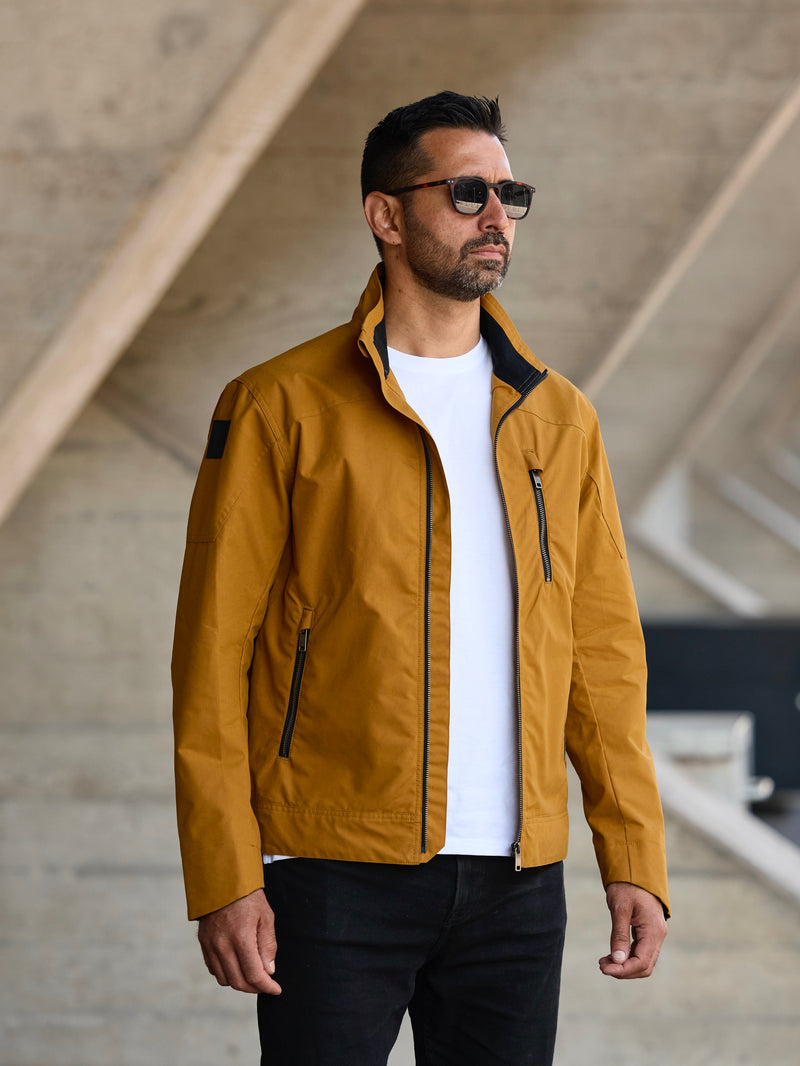 Harrington Racer Jacket Honey Tan