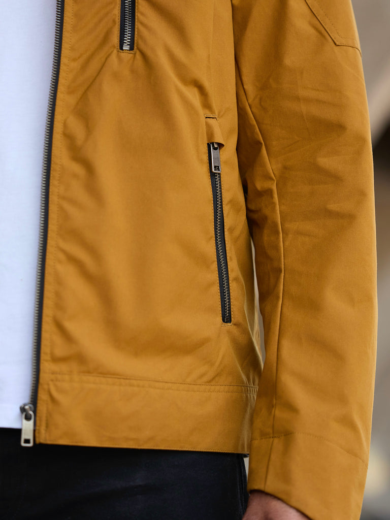 Harrington Racer Jacket Honey Tan