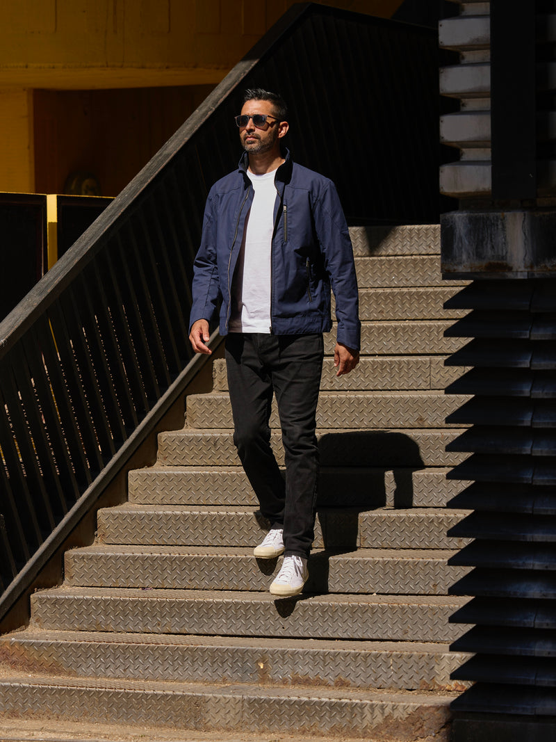 Harrington Racer Jacket Classic Navy