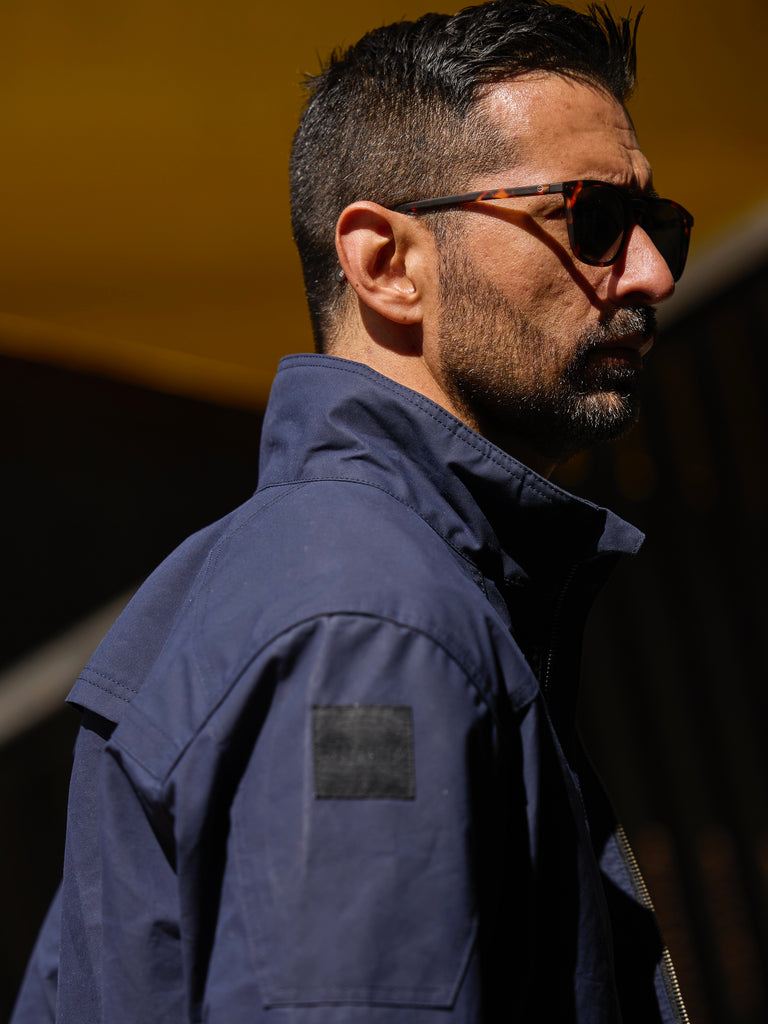 Harrington Racer Jacket Classic Navy