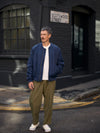 Quilted Bomber Jacket 2027 Classic Navy