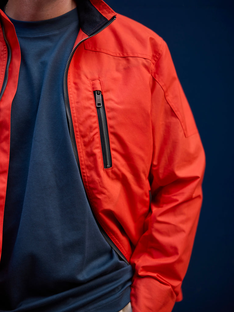 Harrington Racer Jacket 2027 Motorsport Orange