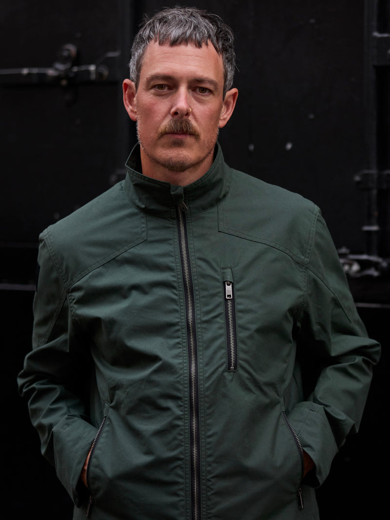 Harrington Racer Jacket 2027 Forest Green