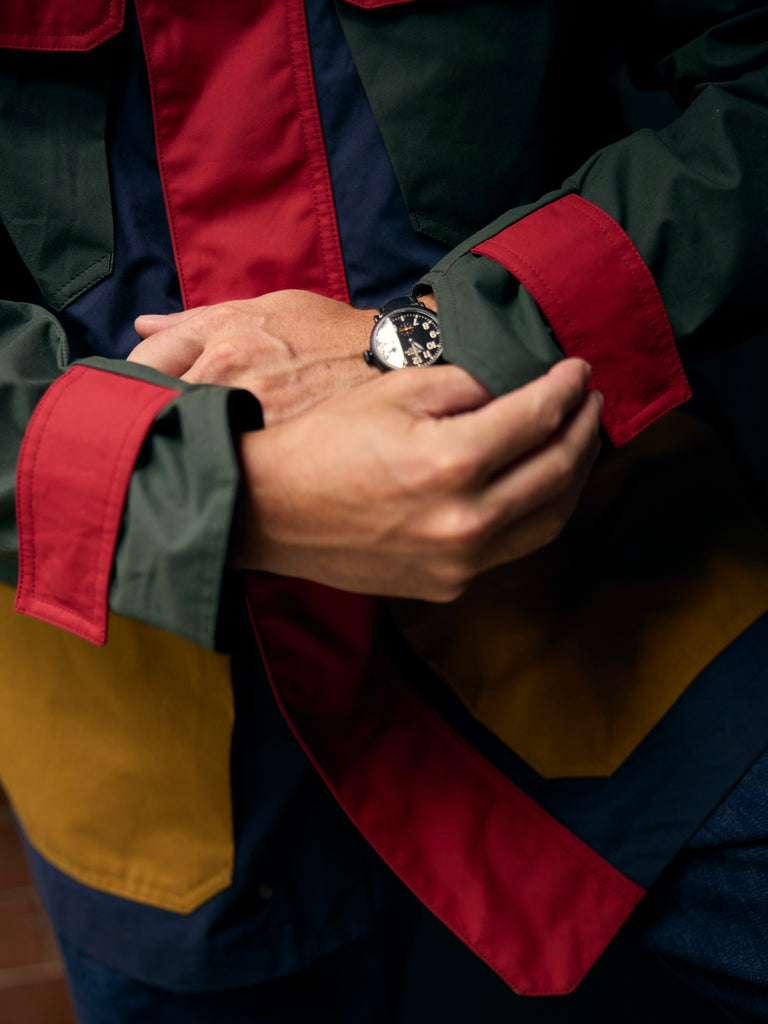 Waxed Hooded Field Coat 2027 Technicolour Fieldcoat