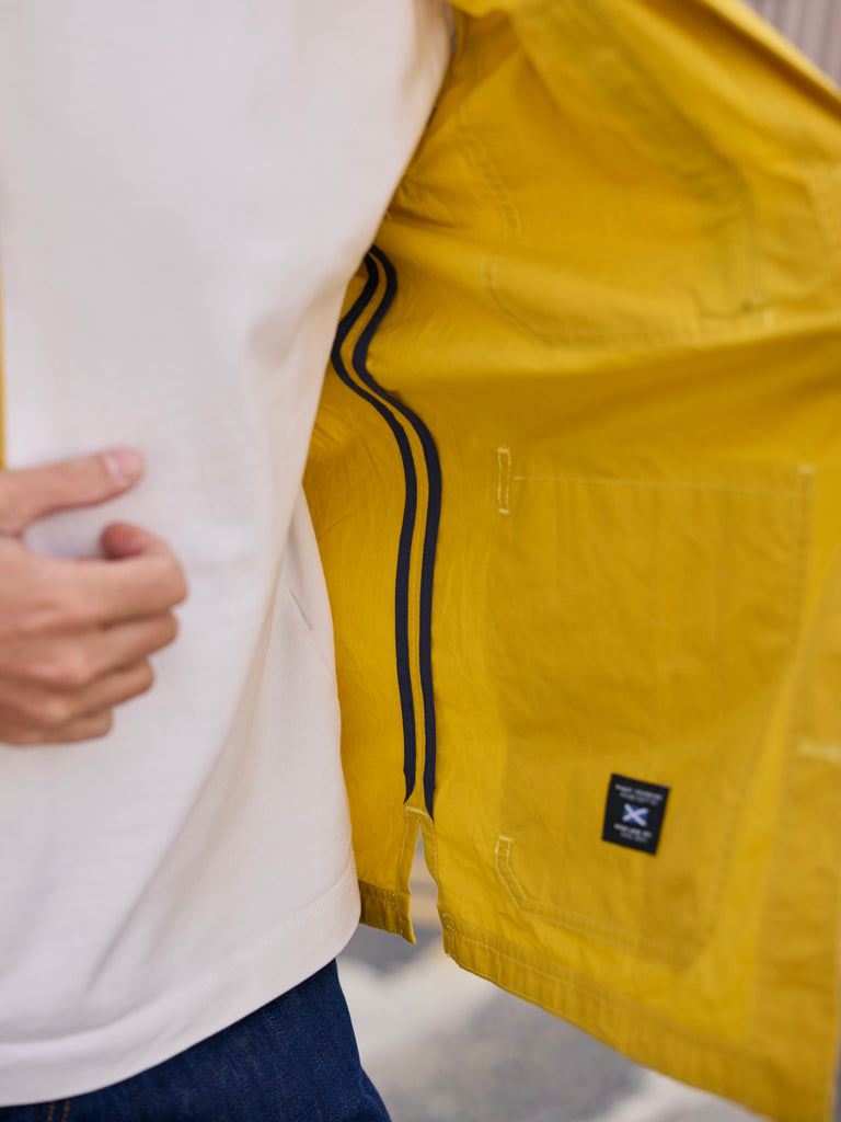 Waxed Lightweight Workers Jacket 2027 Sunshine Yellow