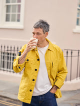 Waxed Lightweight Workers Jacket 2027 Sunshine Yellow