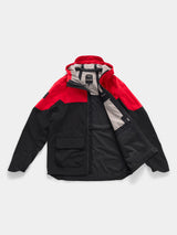 4 Seasons Waterproof Jacket 2027 Black and Red