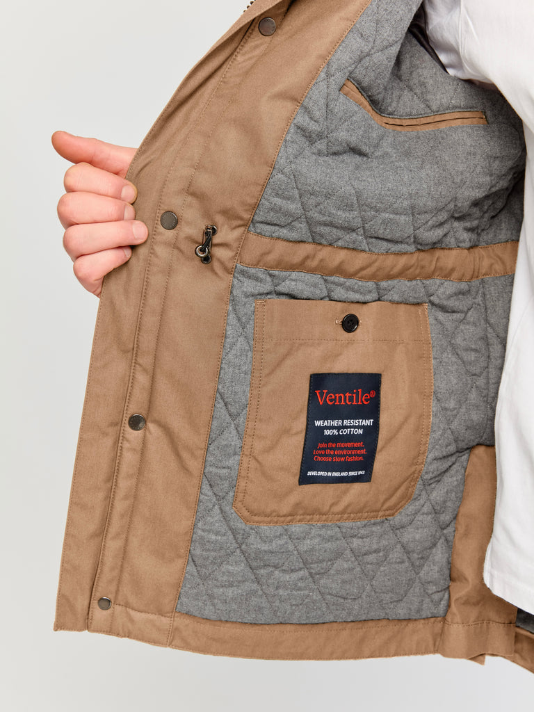 Ventile Winter Field Jacket 2027 Classic Beige