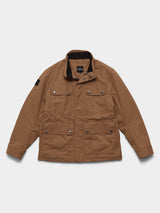 Quilted Field Jacket 2027 British Tan