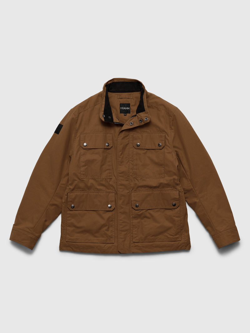 Quilted Field Jacket 2027 British Tan