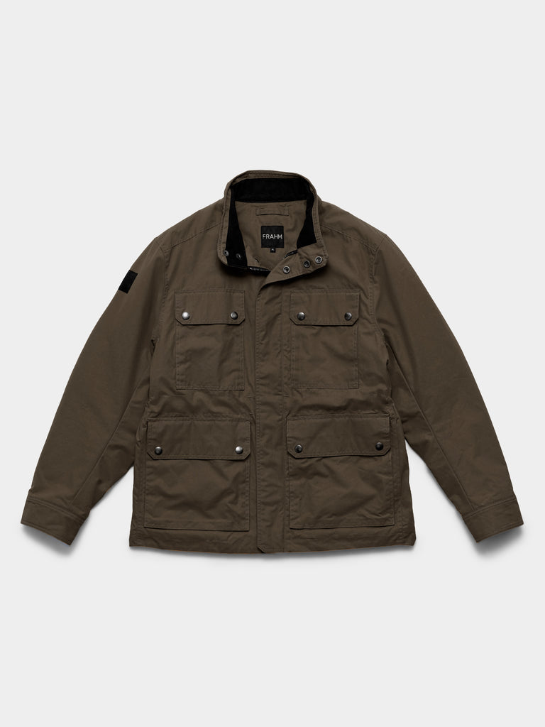 Quilted Field Jacket 2027 Dark Olive Green