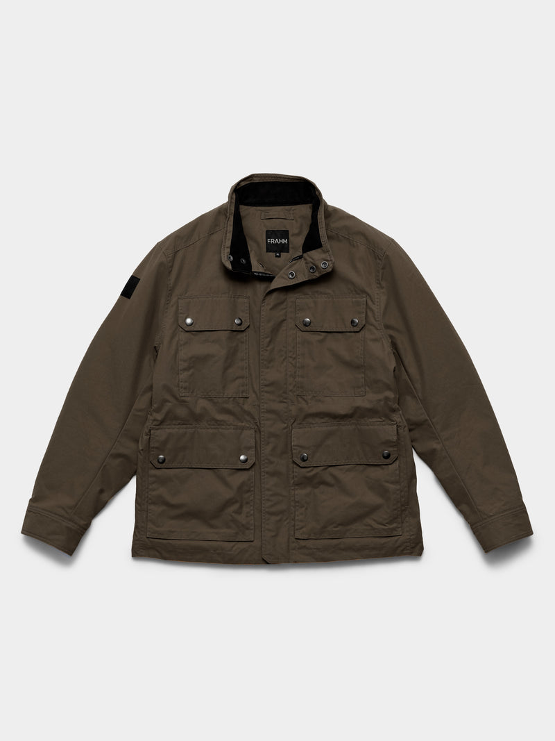 Quilted Field Jacket 2027 Dark Olive Green