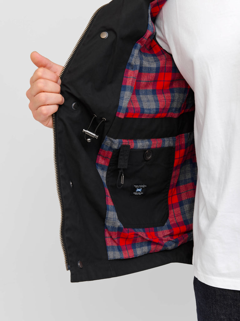 Waxed Classic Field Jacket 2026 Black