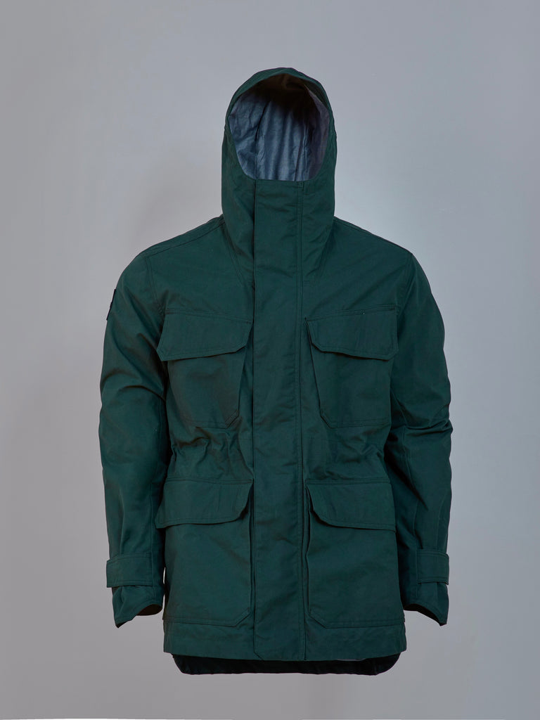 Twelve Pocket Parka Forest Green 2025