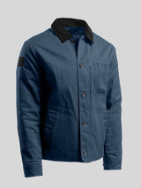 Heavy Twill Deck Jacket Petrol Blue