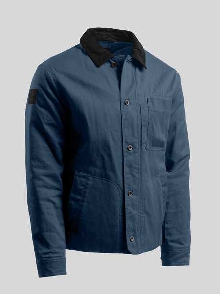 ジャケット・アウター 60s 70s Germany cover all cotton twill Heavy Twill Deck Jacket 2026 Petrol Blue – FRAHM Jacket