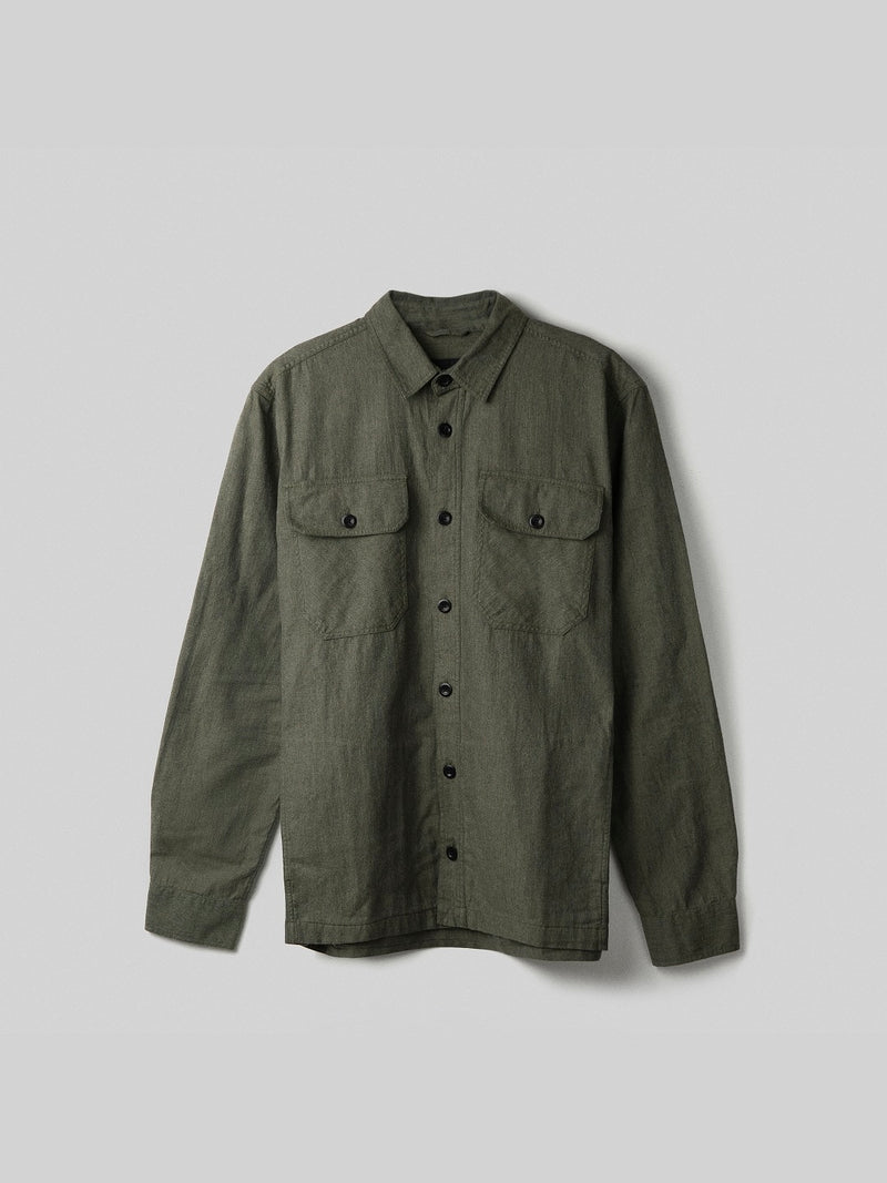 Flannel Work Shirt 2027 Sage Green