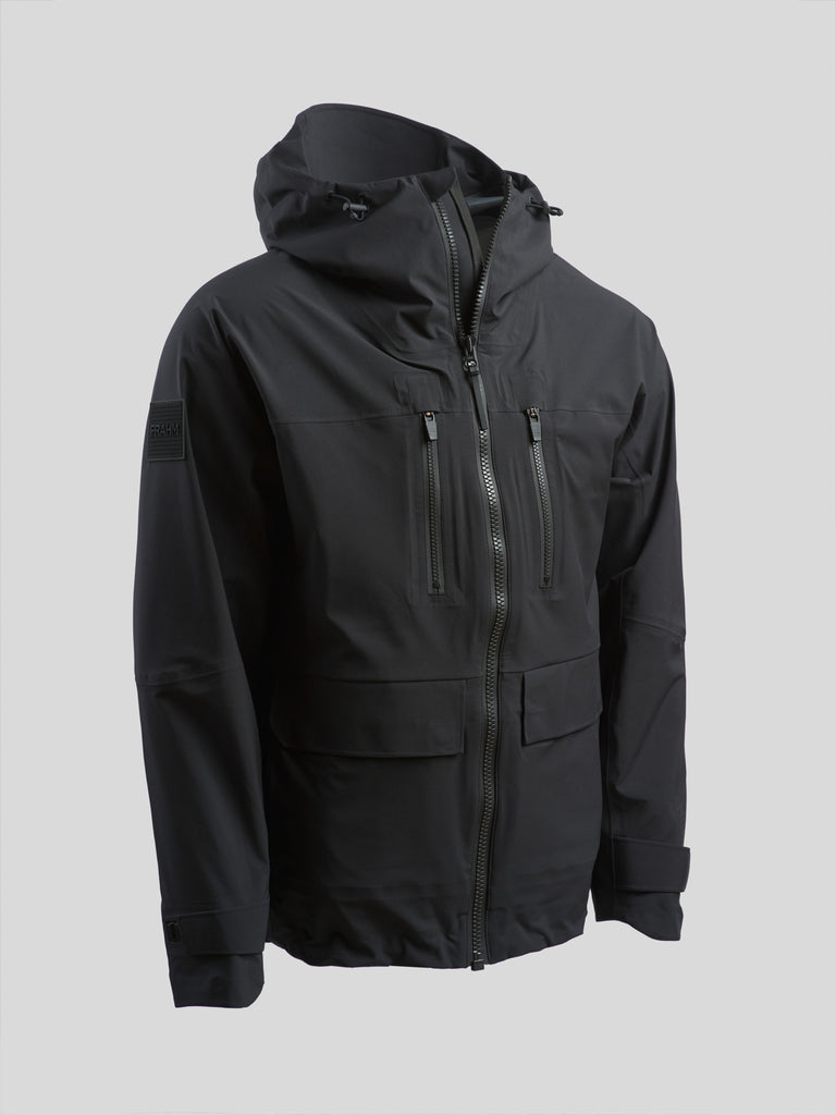 Lightweight Waterproof Shield Jacket Black