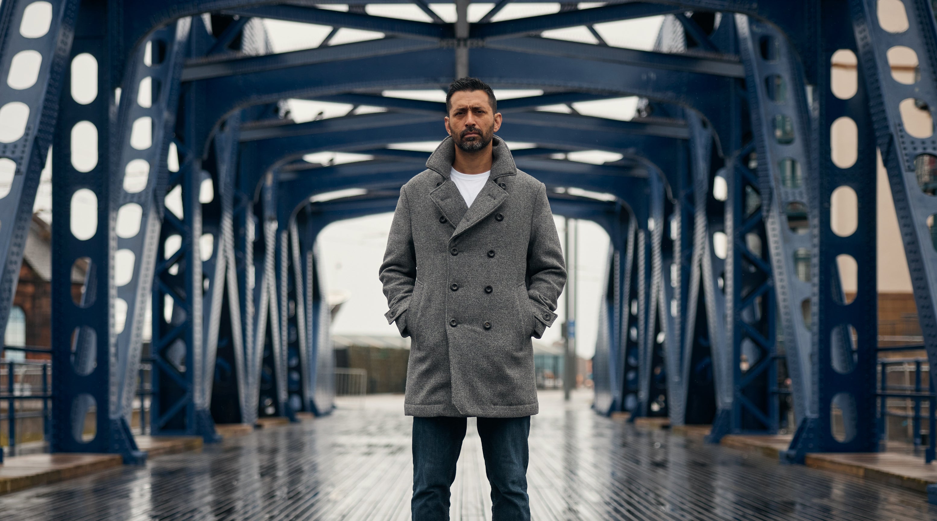 PURE WOOL QUILTED PEACOAT 2026 – FRAHM Jacket