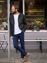 Quilted Harrington Jacket Spring 2027 Black