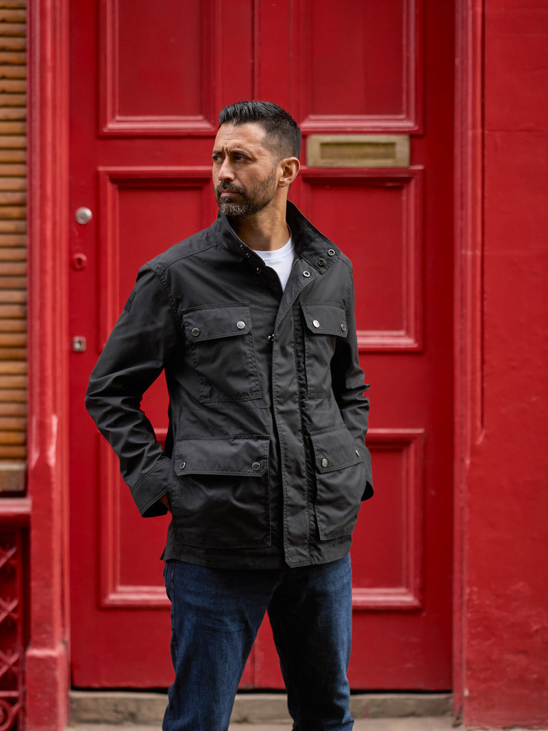 Waxed Classic Field Jacket 2026 Black