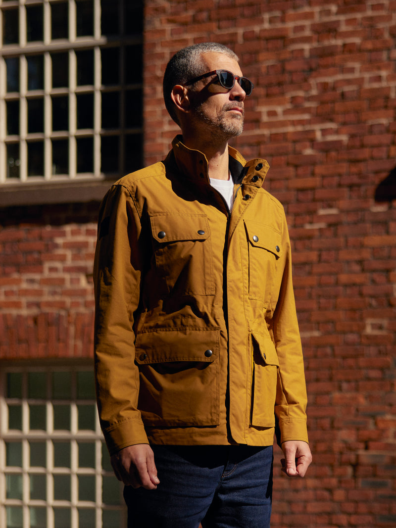 Waxed Classic Field Jacket 2026 Honey Tan