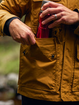 Waxed Quilted Field Jacket 2026 Honey Tan