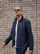Waxed Woodland Workers Jacket 2026 Dark Navy
