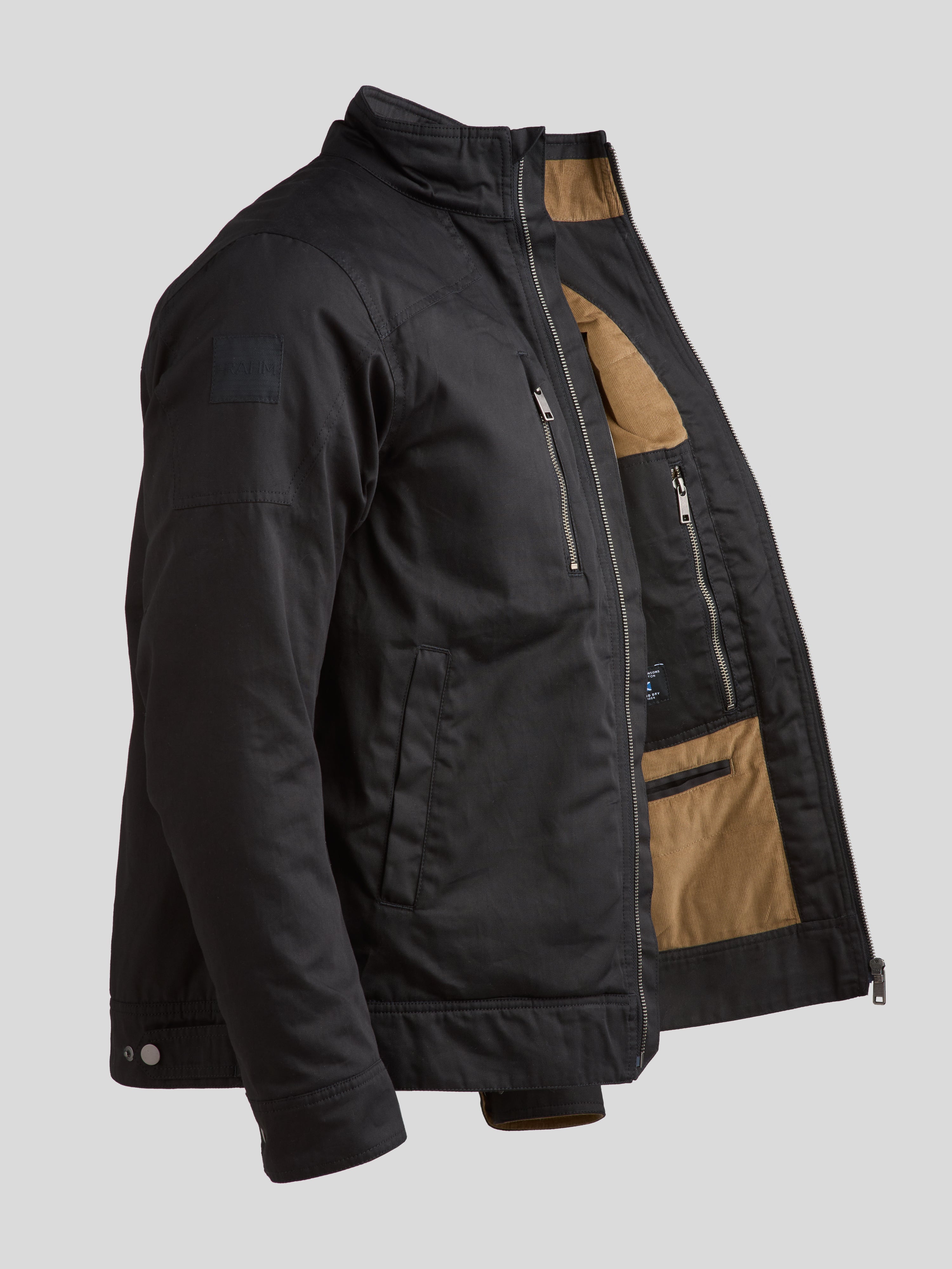 philme Harrington jacket black サイズ2 Quilted Harrington Racer Jacket 2026 Black – FRAHM Jacket