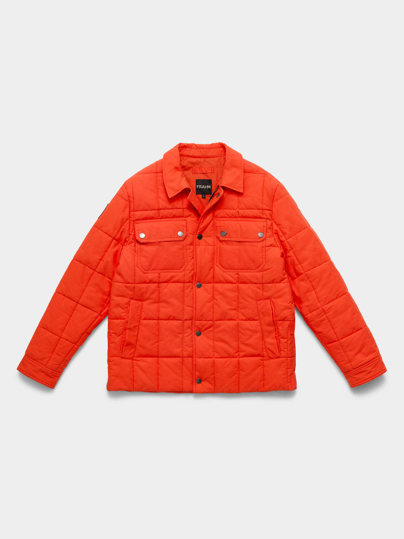 Quilted Winter Workers Jacket 2026 Blaze Orange
