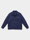 Quilted Winter Workers Jacket 2026 Dark Navy