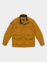 FRAHM Waxed Classic Field Jacket 2026 Honey Tan front view