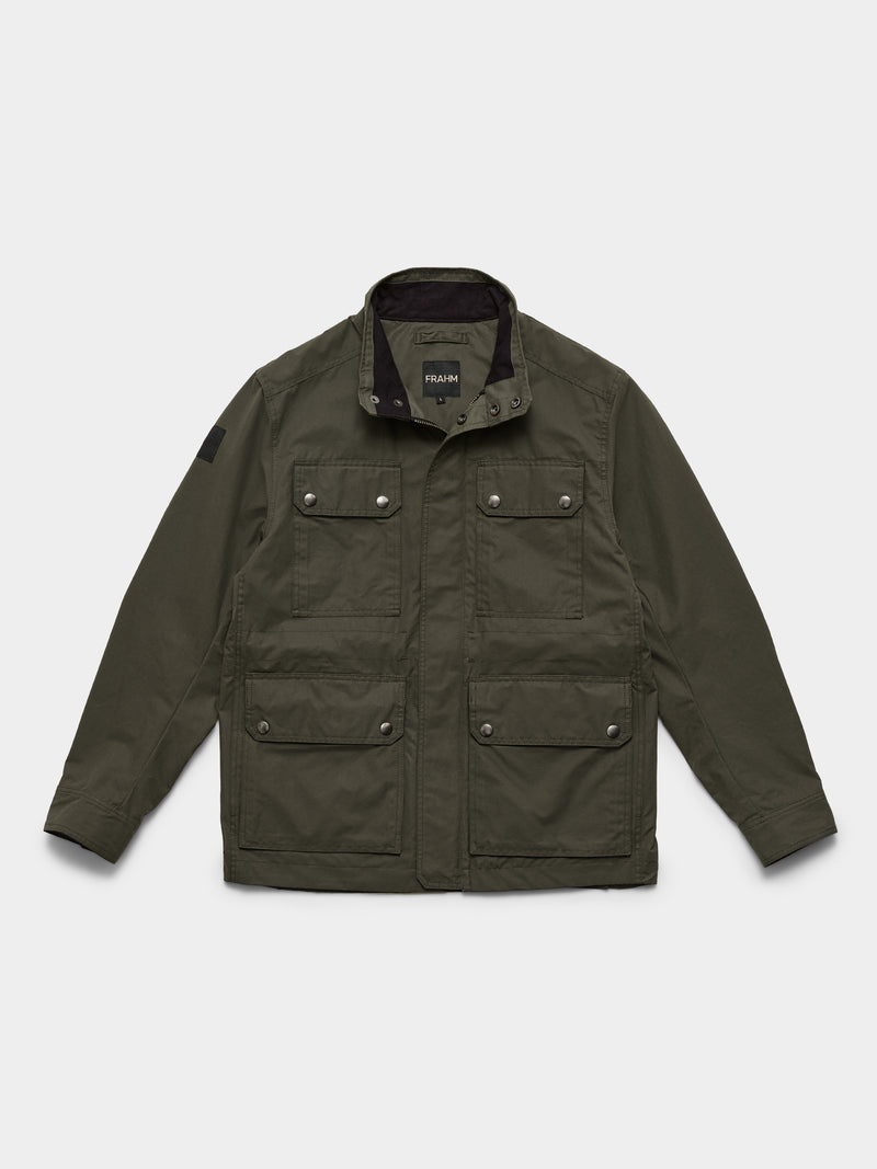 Waxed Classic Field Jacket 2026 Dark Olive Green