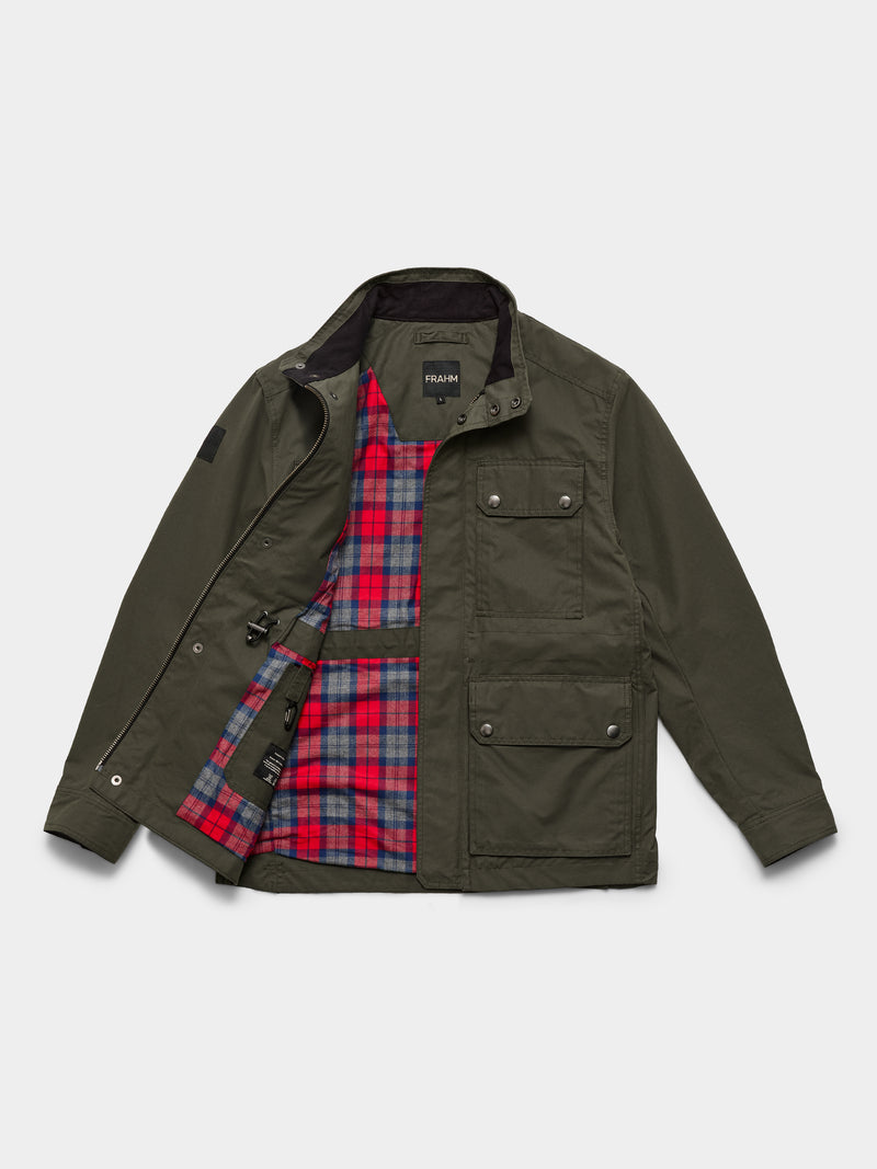 Waxed Classic Field Jacket 2026 Dark Olive Green