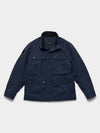 Waxed Quilted Field Jacket 2026 Classic Navy